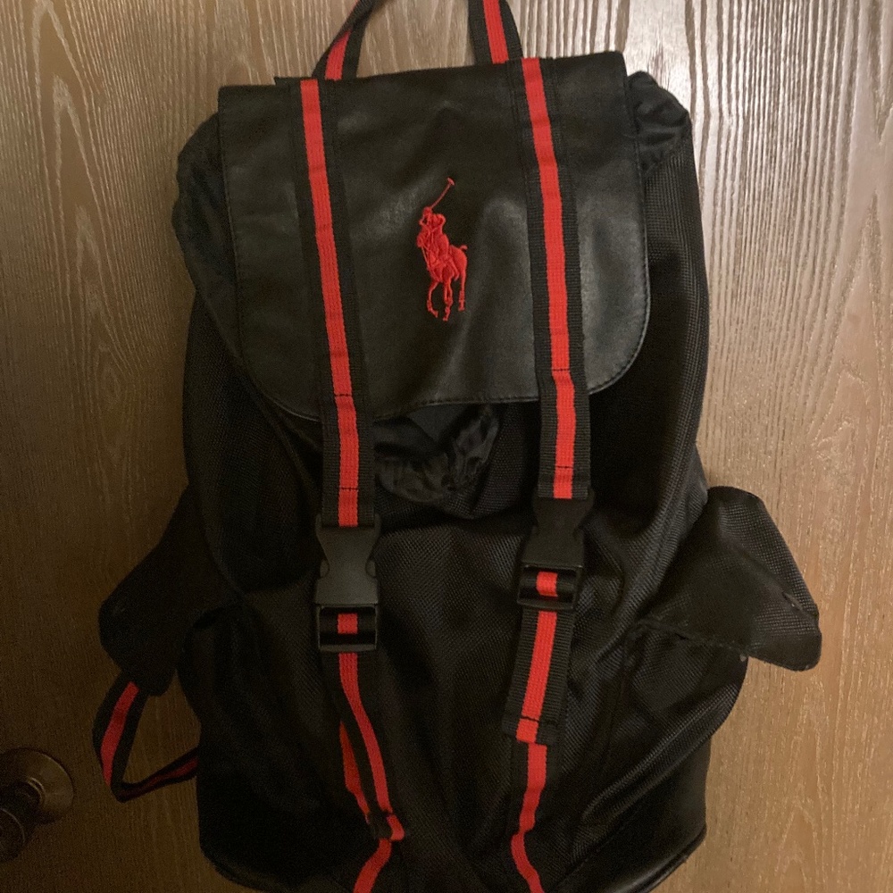 Black Polo Back pack